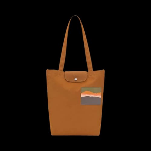 Longchamp x Caroline HéLain M Tote Bag 'Caramel'