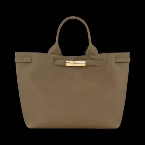 Longchamp Le Smart L Tote Bag 'Olive'