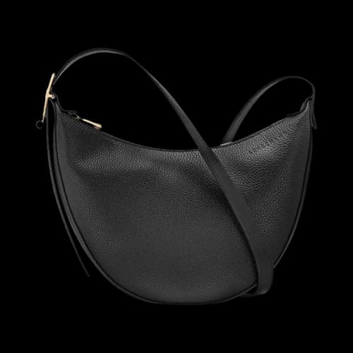Longchamp Le Foulonné S Crossbody Bag 'Black'