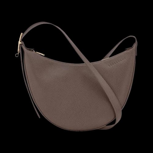 Longchamp Le Foulonné S Crossbody Bag 'Taupe'