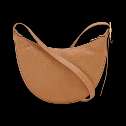 Longchamp Le Foulonné S Crossbody Bag 'Pecan'
