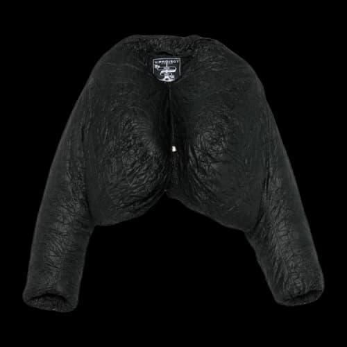 Y/Project Cropped Puffer Jacket 'Black'