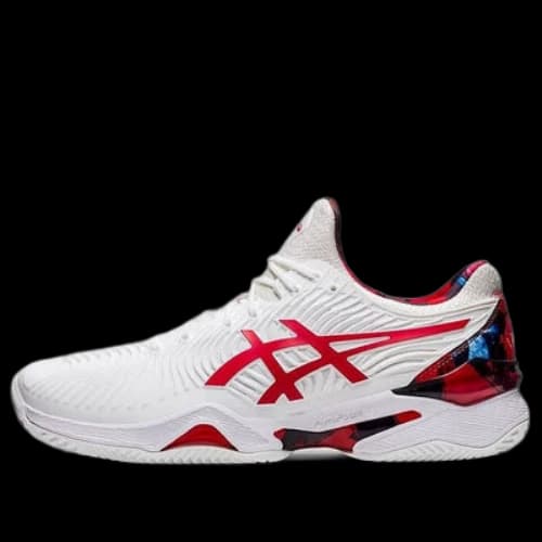 ASICS Court FF Novak Clay L.E. 'White Red'