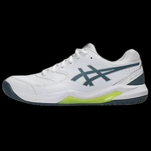 ASICS Gel Dedicate 8 Support Cushioning Tennis Shoes Men's White