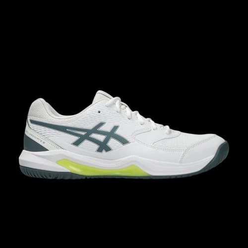 ASICS Gel Dedicate 8 Synthetic Leather Cushioning Low top Tennis Shoes Men's