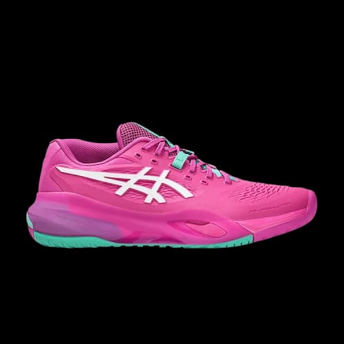 ASICS GEL RESOLUTION X Low top Tennis Shoes Men's Bright Rose Pink White