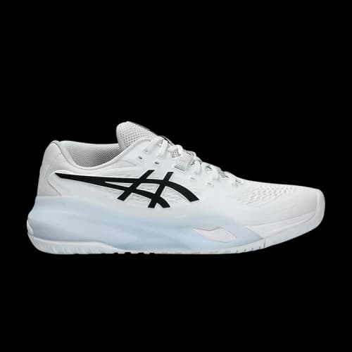 ASICS GEL RESOLUTION X Abrasion Resistant Support Abrasion Resistant Support Low top Tennis Shoes Men's White Black
