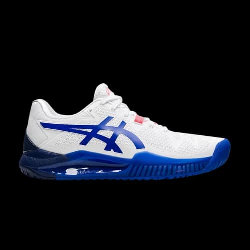 ASICS Gel Resolution 8 Wide 'White Lapis Lazuli Blue' (Women's)