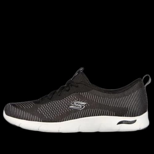 Skechers Arch Fit Refine 'Black White' (Women's)