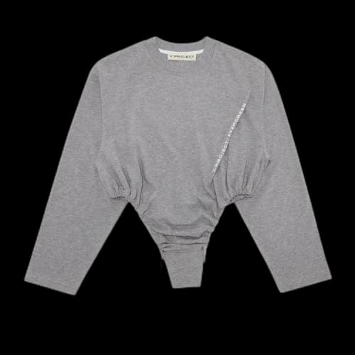 Y/Project Pinched Logo Body 'Grey'