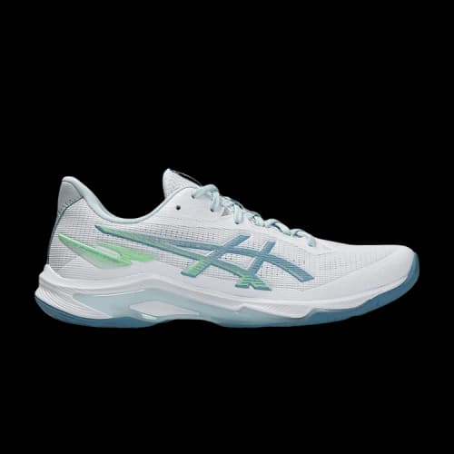 ASICS NETBURNER BALLISTIC FF 4 Breathable Support Volleyball Shoes Unisex White Blue