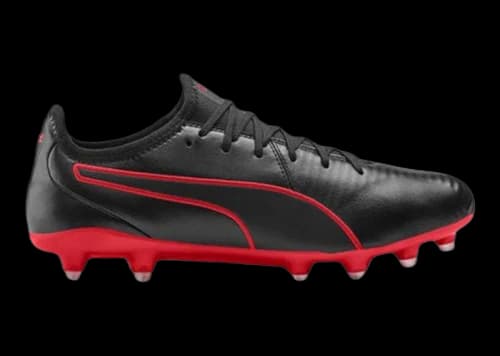 Puma King Pro FG Puma Black High Risk Red