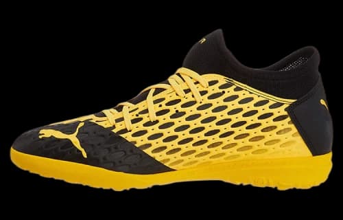 PUMA Future 5.4 TT Soccer Cleats Black/Yellow