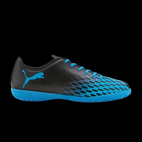 PUMA Spirit III IT Abrasion Resistant Soccer Shoes Unisex Blue Black