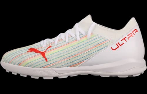 PUMA Ultra 3.2 TT Soccer Cleats White/Orange