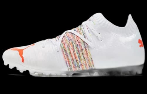 PUMA Future z 1.1 MG Soccer Cleats White/Orange