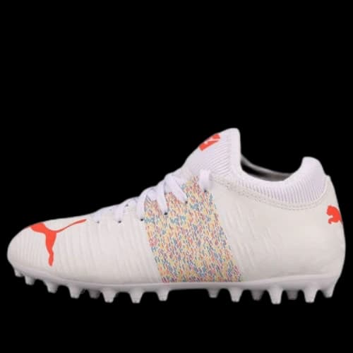 (GS) PUMA Future Z 4.1 MG Jr Soccer Shoes K White/Red
