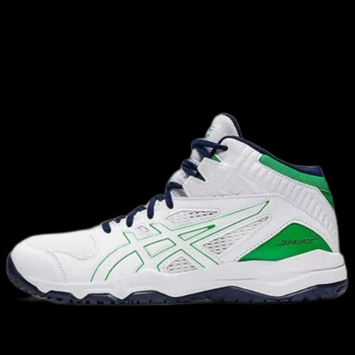 (GS) ASICS Dunkshot Mb 9 'White Green'