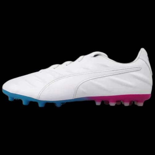 PUMA King Pro 21 MG 'White Blue Pink'