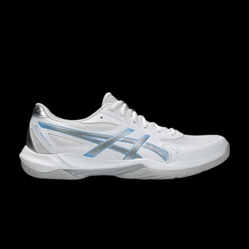 ASICS GEL ROCKET 12 Breathable Support Volleyball Shoes Unisex White Blue