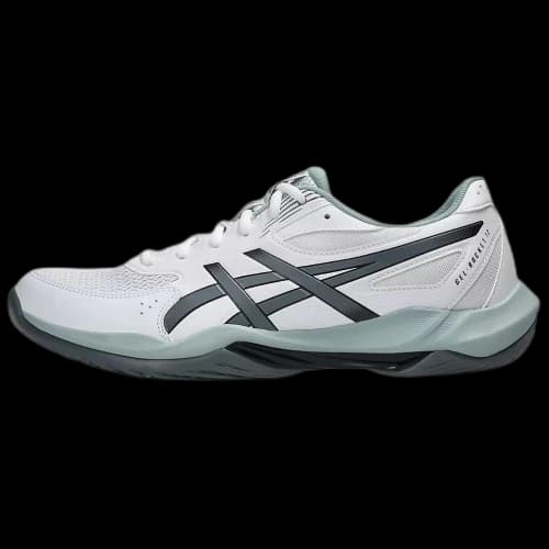 ASICS GEL ROCKET 12 Cushioning Breathable Support Volleyball Shoes Men's White Green