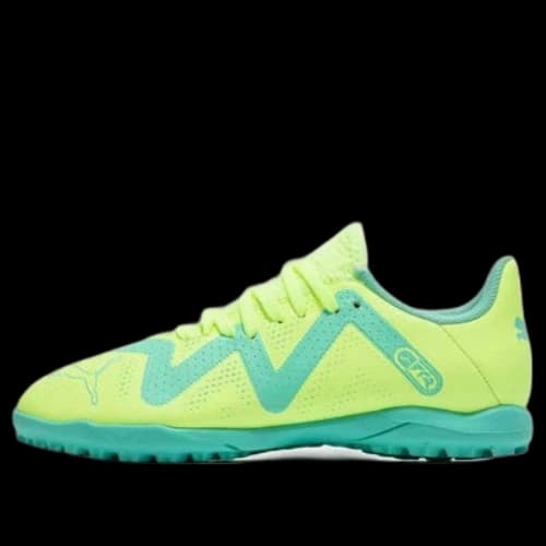 (GS) PUMA Future Play TF Football Boots 'Fluorescent Yellow Aqua'
