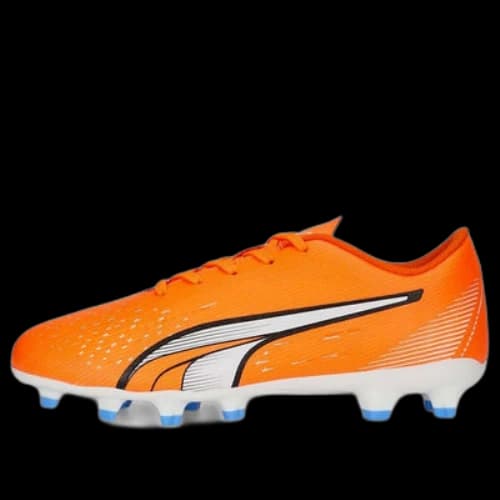 (GS) PUMA ULTRA Play FG AG 'Ultra Orange PUMA White Blue Glimmer'