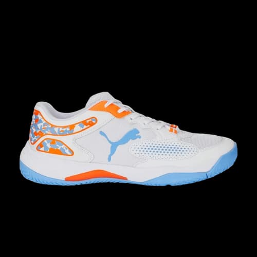 Puma Solarcourt RCT Padel 'White Light Blue Camo'