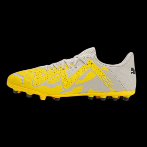 PUMA Future Play MG Comfort Lightweight Cleats 'Yellow Grey'