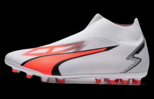 PUMA Ultra Match + LL MG 'White Red'