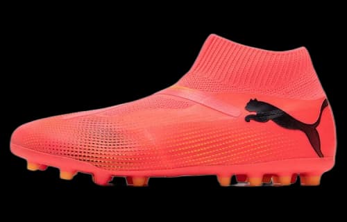 PUMA Future 7 Match + Laceless MG Soccer Sneakers 'Pink'
