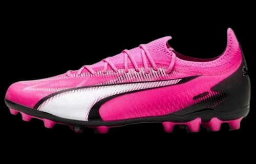 PUMA Ultra Ultimate MG Football Shoes 'Pink White'