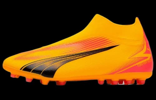 PUMA Ultra Match Mid Soccer Sneakers 'Sun Stream Sunset Glow'