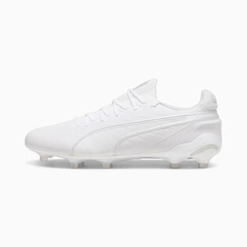 PUMA King Ultimate Abrasion Resistant Soccer Shoes Men's White