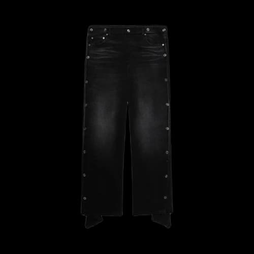 Y/Project Collapsed Waist Jeans 'Black'