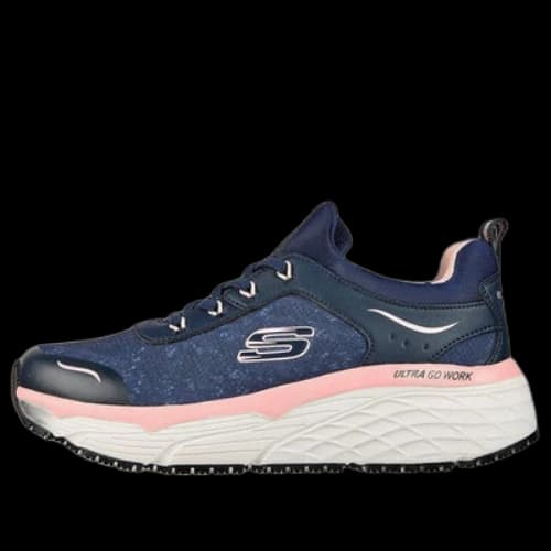 Skechers Max Cushioning Elite SR-Rastip 'Navy Pink' (Women's)