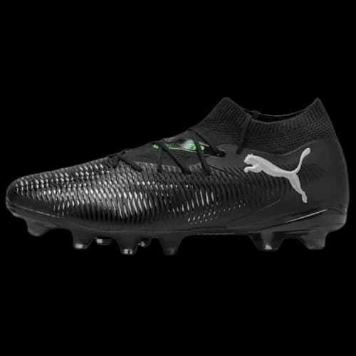 PUMA FUTURE 8 MATCH Natural Grass Abrasion Resistant Soccer Shoes Unisex Black