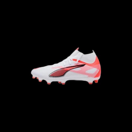 PUMA Ultra 5 Match Abrasion Resistant Abrasion Resistant Soccer Shoes Women's White Red