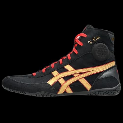 ASICS Dan Gable Evo 3 Black Pure Gold