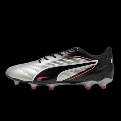 PUMA KING PRO FG/AG Artificial Ground Soccer Shoes Women's Silver Black