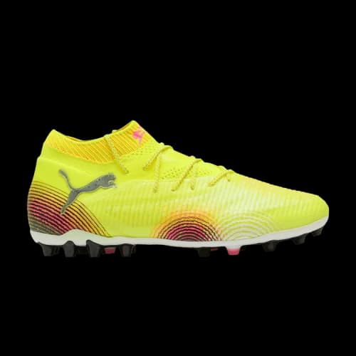 PUMA Future 8 Ultimate Abrasion Resistant Soccer Shoes Unisex Yellow Green