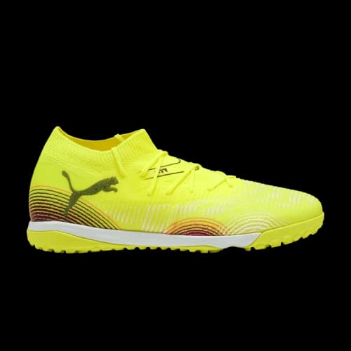 PUMA FUTURE 8 MATCH Comfortable And Lightweight Abrasion Resistant Soccer Shoes Unisex Yellow