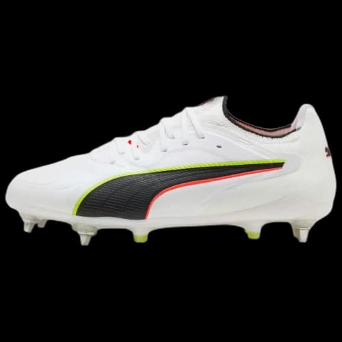 PUMA King Ultimate Soccer Shoes Unisex White