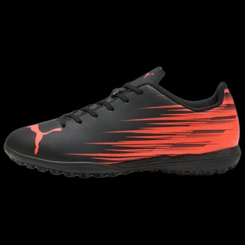 PUMA ATTACANTO 2 TT Turf Soccer Shoes Men's Black Orange