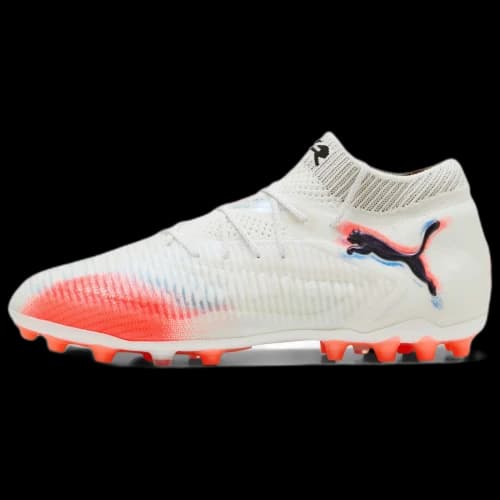 PUMA Future 8 Ultimate Soccer Shoes Unisex White Red