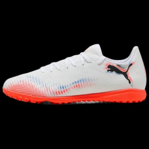 PUMA FUTURE 8 TT Turf Cushioning Abrasion Resistant Breathable Soccer Shoes Unisex White