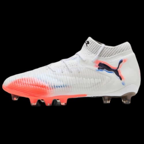 PUMA Future 8 Ultimate AG Artificial Ground Support Soccer Shoes Women's White Red