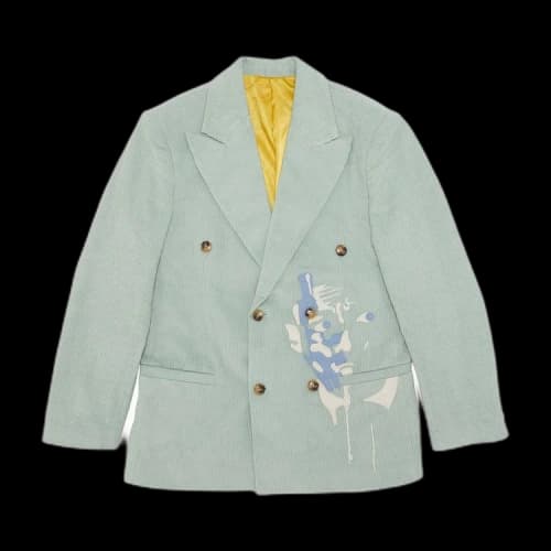 KidSuper Corduroy Blazer 'Mint'