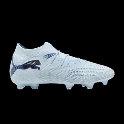 PUMA Future 9 FG Firm Ground Natural Grass Pu Cushioning Abrasion Resistant Soccer Shoes Unisex Blue White