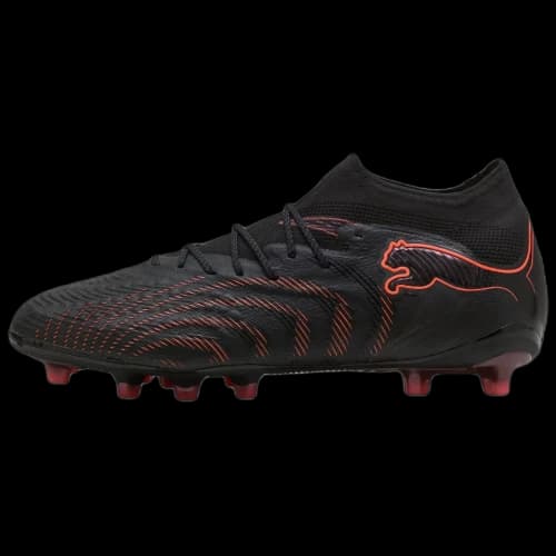 PUMA Future 9 Artificial Turf Soccer Shoes Men's Black Red